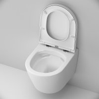 Унитаз подвесной AM.PM ErgoFit Sense FlashClean IS110101.741701 (с сиденьем)