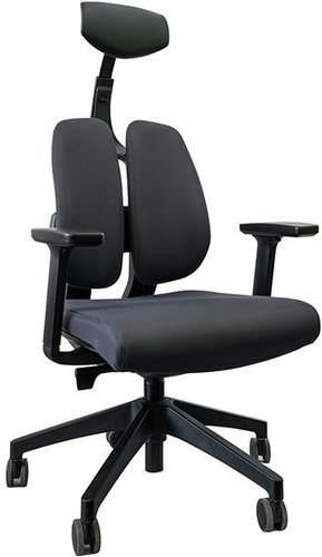 Офисное кресло Duorest D200-B (черный пластик/ткань черный)