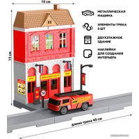 Элемент трека Пламенный мотор Мегаполис Пожарная часть 870707