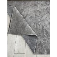 Ковер для жилой комнаты Radjab Carpet Амаль Прямоугольник 0911A (1.5x2.5, Grey/Grey)