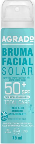 Спрей солнцезащитный Agrado Facial Sun Mist SPF 50+ 75 мл
