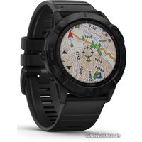 Умные часы Garmin Fenix 6X Pro (серый DLC/черный)