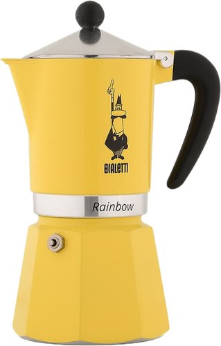Bialetti Rainbow (6 порций, желтый)