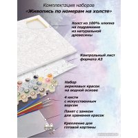 Картина по номерам Белоснежка Космические мысли 289-AB