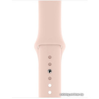 Умные часы Apple Watch Series 5 LTE 44 мм (алюминий золотистый/розовый песок)