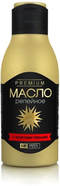 

Medical fort Масло косметическое Medicalfort Premium Репейное с красным перцем 100 мл