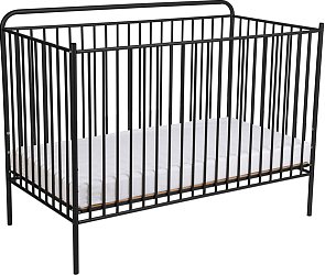 

Кроватка-трансформер Polini Kids Vintage 400 0002471.22 (черный матовый)