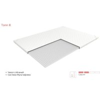 Ортопедический наматрасник ЭОС Топп 8 110x195 (бязь)