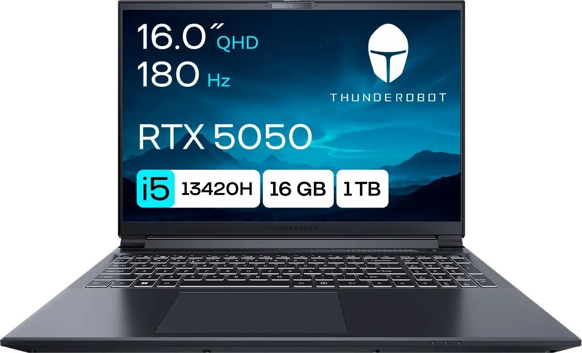 

Игровой ноутбук Thunderobot Range 16 Evo JT009P00KRU