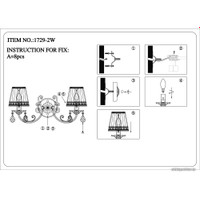 Бра Favourite Alla 1729-2W
