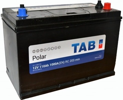 

Автомобильный аккумулятор TAB Polar S110BCID (110 А·ч)
