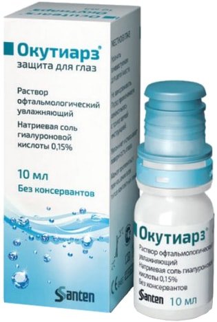 

Препараты для лечения заболеваний глаз и ушей Santen Окутиарз капли, 10 мл.