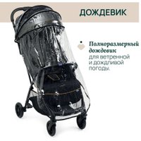 Коляска прогулочная «книга» Chicco Glee Uneven (Black)