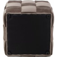 Пуфик Signal Casel Velvet (темно-бежевый)