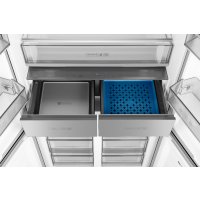 Холодильник side by side Weissgauff WCD 590 Nofrost Inverter Premium EcoFresh Rock Glass