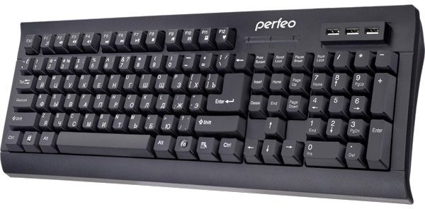 

Клавиатура Perfeo Hub-Bit 3 USB Station