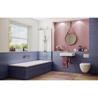 Стеклянная шторка для ванны Ambassador Bath Screens 16041103 80