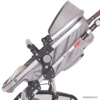 Универсальная коляска Lorelli Alba Set 2021 (3 в 1, черный)