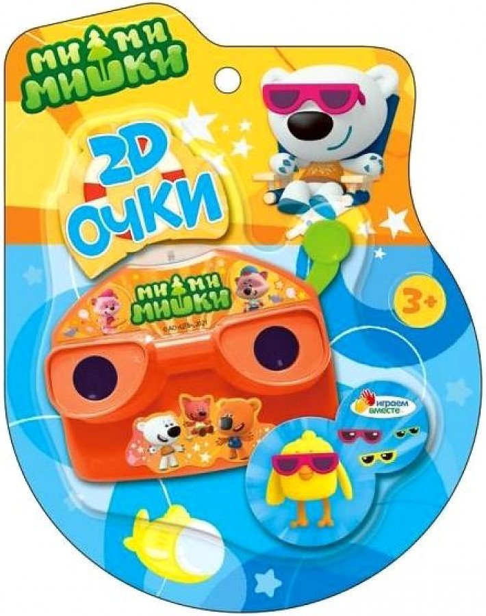 

Развивающая игрушка Играем вместе Очки 2D Ми-ми-мишки ZY1205613-R4