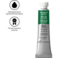 Акварельные краски Winsor & Newton Professional 102311 (5 мл, зеленый хукера)