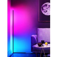 Торшер Lumier угловой RGB в скандинавском стиле