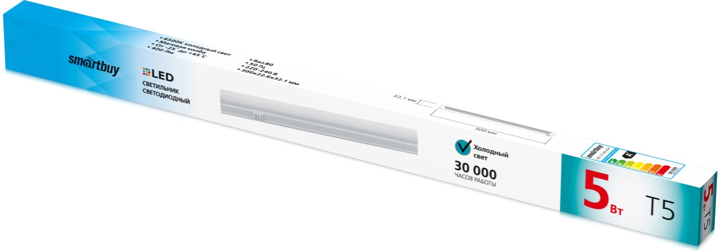 

Светильник SmartBuy SBL-T5-5W-4K
