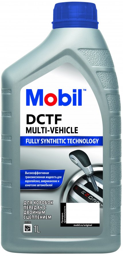 

Трансмиссионное масло Mobil DCTF Multi-Vehicle 1л