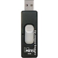 USB Flash Mirex HARBOR BLACK 8GB (13600-FMUBHB08)