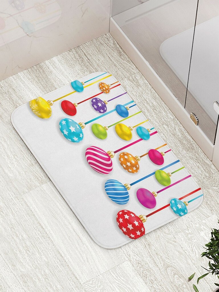 

Коврик для ванной JoyArty Веселые шарики bath_21505