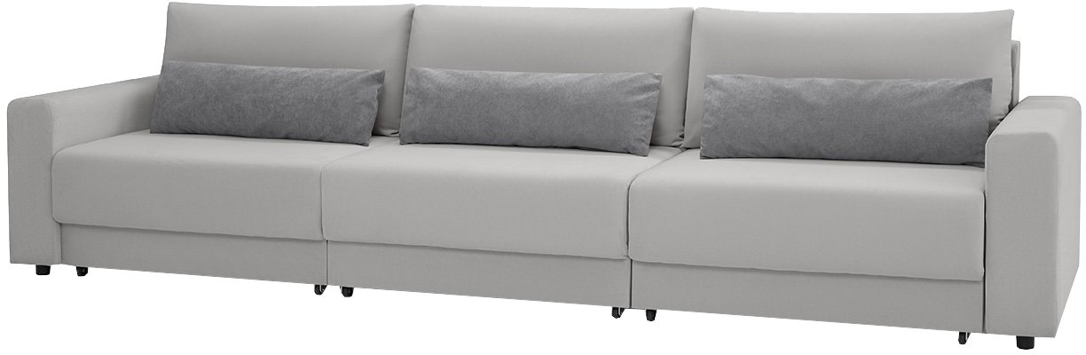 

Диван Mio Tesoro Таун 264 1.5ек-1.5ек-1.5ек (1366 светло-серый)