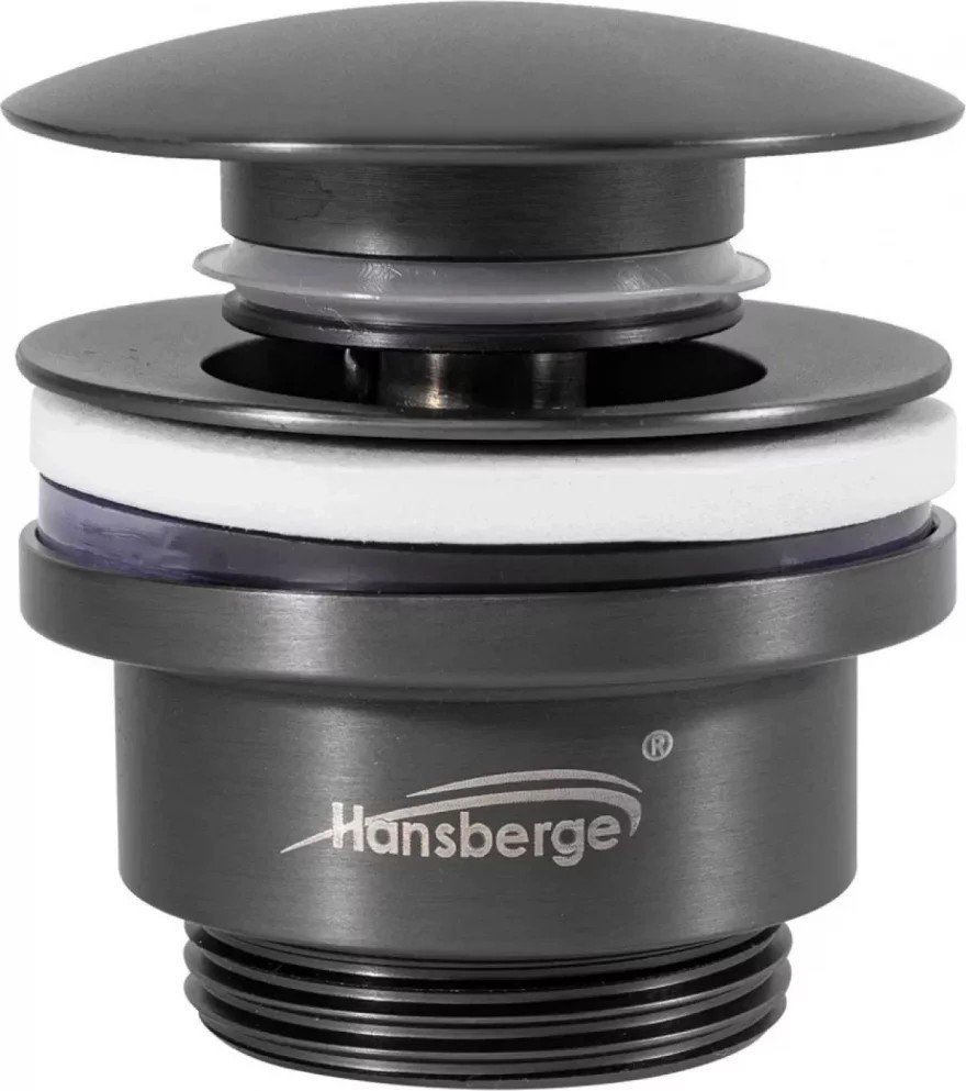 

Донный клапан Hansberge H107 (графит)