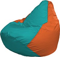 

Кресло-мешок Flagman Груша Мега XXXL Г3.1-296 (бирюзовый/оранжевый)