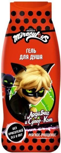 Гель для душа детский Miraculous Супер Кот 400 мл