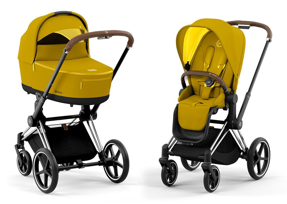 

Универсальная коляска Cybex Priam IV (2 в 1, Mustard Yellow)