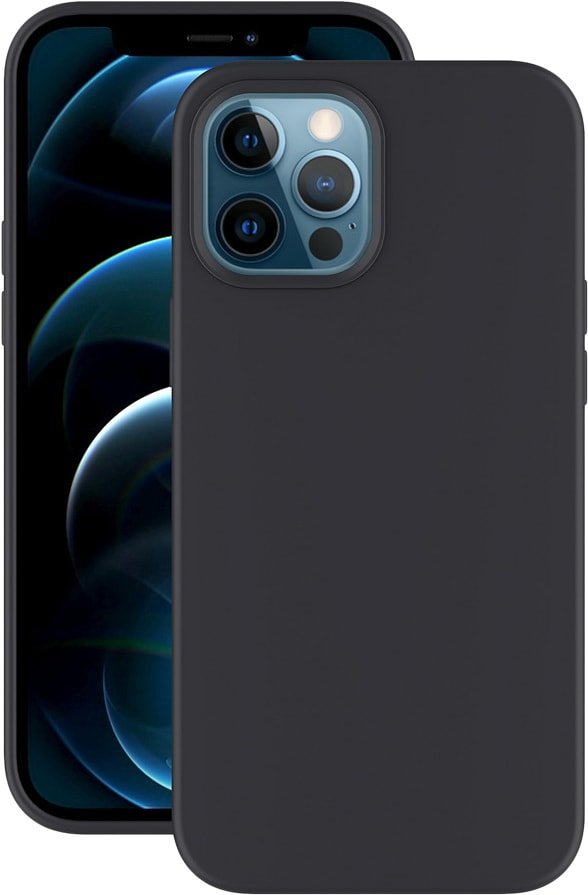 

Чехол для телефона Deppa Soft Silicone для Apple iPhone 12 Pro Max (черный)