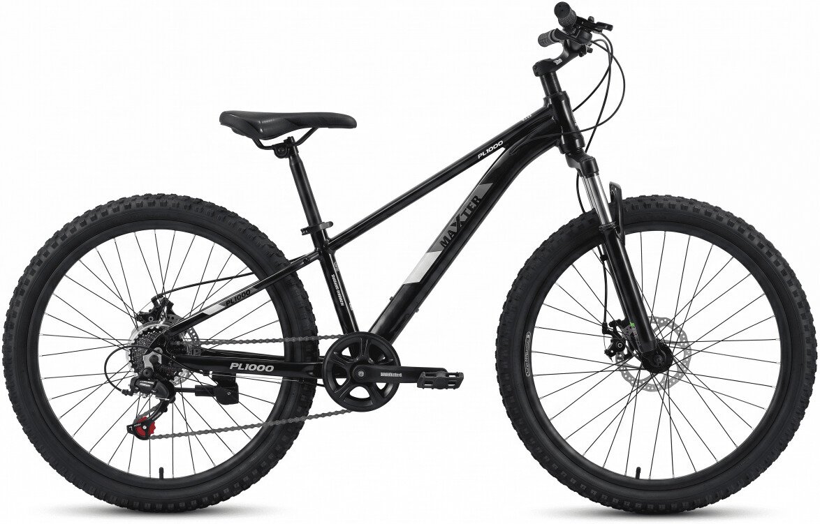 

Велосипед Maxter PL1000 suspension 24 2026 (черный/серый)