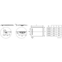 Душевой поддон Jacob Delafon Surface 90x90 E62624-SS2