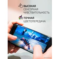 Защитное стекло Akami Glow series для TCL 40SE (черный)