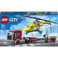 Конструктор LEGO City 60343 Грузовик для спасательного вертолета