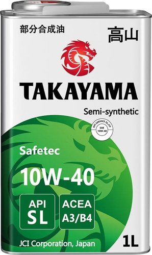Takayama Safetec 10W-40 A3/B4 SL 1л