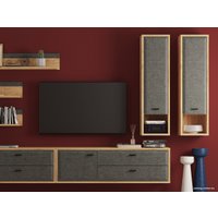 Тумба Black Red White Grace RTV1D2S (дуб наварра/графит)