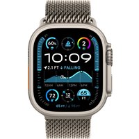 Умные часы Apple Watch Ultra 2 LTE 49 мм (титановый корпус, титановый/титановый, миланская петля L)