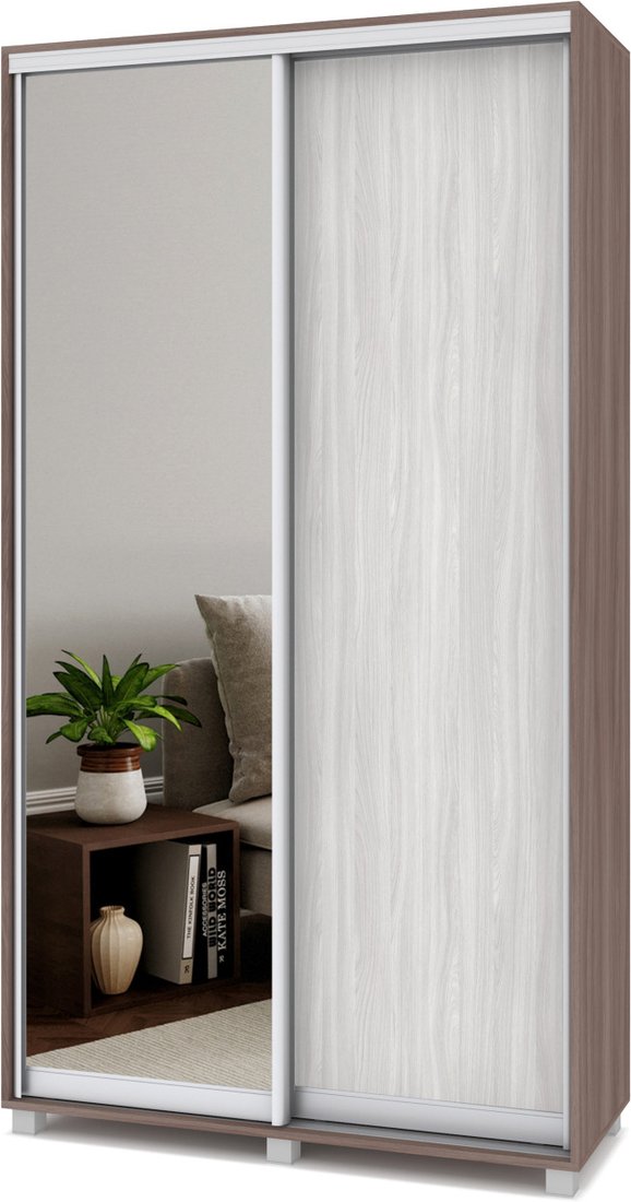 

Шкаф-купе Modern Роланд Р422 (шимо темный/шимо светлый)