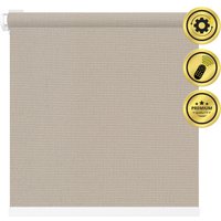 Рулонная электроштора НеоФьюжен Эден 200 180х250 левая (кварцевый, белая фурнитура)