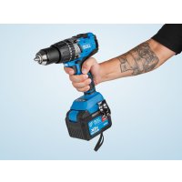 Ударная дрель-шуруповерт Bull SR 1805 (с 2-мя АКБ 6 Ah, кейс)