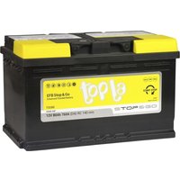 Автомобильный аккумулятор Topla EFB Stop&Go R+ (80 А·ч)