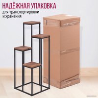 Подставка Millwood MW2 (дуб табачный Craft/черный)