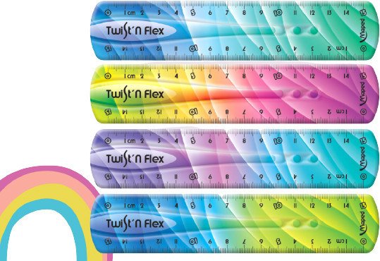 

Набор ластиков Maped Twistn Flex Patterns 15 см 279115