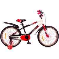 Детский велосипед Favorit Sport 20 SPT-20RD2 (черный/красный)