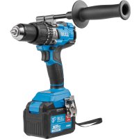 Ударная дрель-шуруповерт Bull SR 1805 (с 2-мя АКБ 6 Ah, кейс)